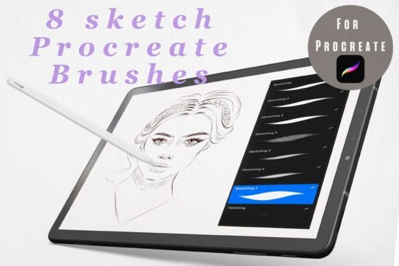 Download Sketch Brushes for Procreate - Brushes for procreate Collection