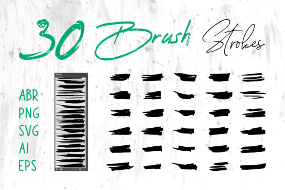 Download Grunge Brush, Watercolor Brush Set - Watercolor brush set Collection