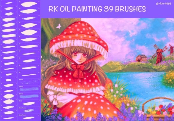 Download Oil Painting Brushes for Procreate - Brushes for procreate Collection