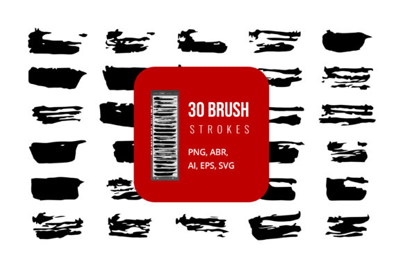 Download Hand Painted Watercolor  Brush Set - Premium Bundle