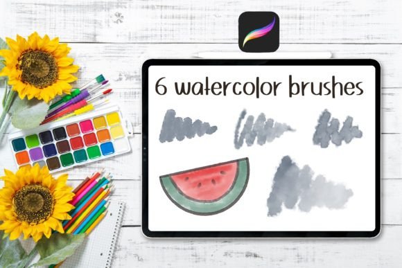 Download Watercolor Brushes for Procreate - Brushes for procreate Collection