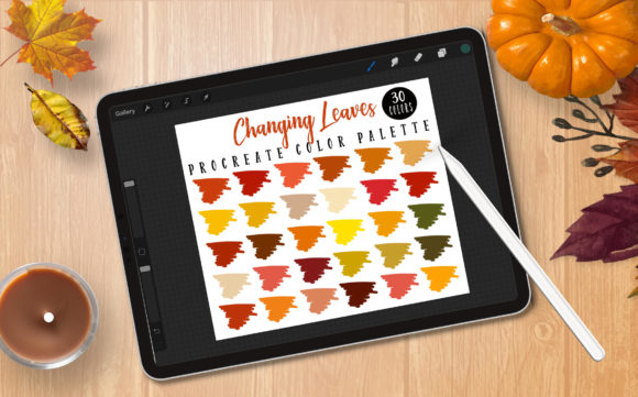 Download Procreate Palette - Changing Leaves - Leaves Collection